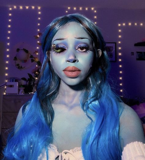 Corpse Bride Makeup, Emily Corpse Bride, Corpse Bride Costume, Creative Calendar, Halloween Coustumes, Bride Costume, Costume For Halloween, Body Reference Poses, Fx Makeup