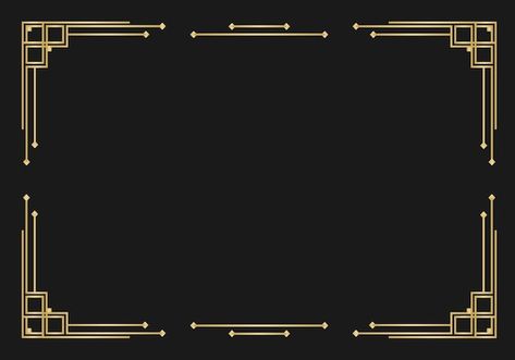 Art Deco Page Border, Art Deco Panel, Art Deco Window, Art Deco Background, Art Deco Border, Art Deco Frames, Art Deco Borders, Art Deco Aesthetic, Page Dividers