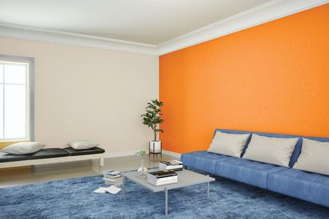 8 Brilliant Wall Colour Combinations to Keep up with the Trends of 2021 Colour Combination For Hall, Wall Paint Colour Combination, Living Room India, Modern Living Room Colors, Pintura Interior, Living Room Indian, Living Room Color Combination, Home Wall Colour, Beautiful Bedroom Colors