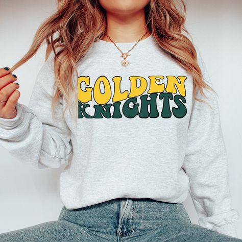 Varsity Sweatshirt, School Spirit Shirts, High School Sports, Football Sweatshirt, University Sweatshirts, Style Sweatshirt, Spirit Shirts, College Sweatshirt, Spirit Wear