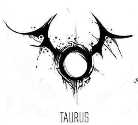 Logo o símbolo de TAURO 🔥🔥🔥🔥 Taurus Symbol Tattoo, All Seeing Eye Tattoo, Viking Tattoo Symbol, Astrology Tattoo, Clover Tattoos, Bull Tattoos, Taurus Tattoos, Wicked Tattoos, Cool Chest Tattoos