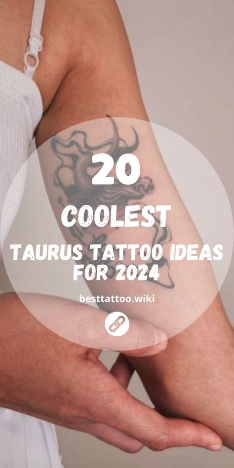 Dive into the world of astrology and self-expression with our exquisite collection of 20 Taurus Tattoo Designs for 2024. Discover timeless symbols meticulously crafted for both men and women, offering a glimpse into the essence of the Taurus zodiac sign. From intricate designs to minimalist renditions, each tattoo embodies the strength and beauty associated with Taurus. Tattoo Ideas For Taurus For Women, Taurus Japanese Tattoo, Taurus Symbol Tattoo Design, Earth Sign Tattoo Taurus, Taurus Tattoos Men, Cool Taurus Tattoos, Taurus Scorpio Tattoo Combined, Bull Tattoos Feminine, Taurus Tattoo Ideas For Women