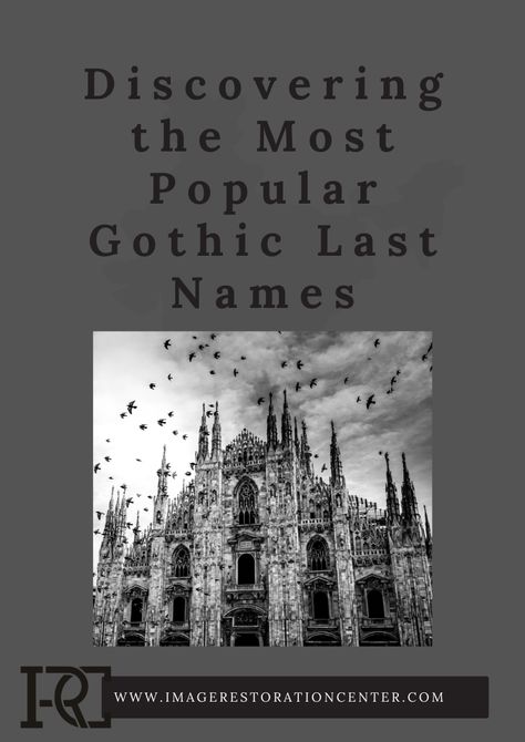 Gothic last names have a rich history and cultural significance that continues to intrigue people to this day. Whether you come from a Gothic heritage or simply appreciate the beauty of these names, understanding their origins and meanings can provide fascinating insight into the people who carried them throughout history. This article will explore the most popular Gothic last names and the stories behind them. Gothic Surnames, Gothic Last Names, Dnd Vampire Character, Vampire Girl Names, Gothic Names, Dnd Vampire, Vampire Romance Novels, Vampire Character, Gothic People