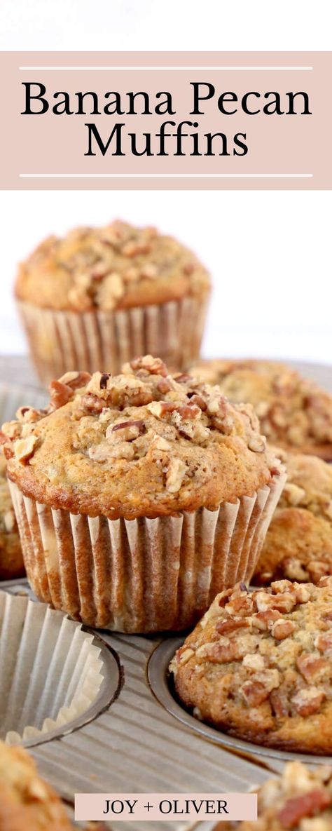 How To Make Banana Nut Muffins, Banana Nut Muffins With Pecans, Banana Nut Crunch Muffins, Bannan Bread Muffins Recipes, Banana Nut Muffins Recipe Moist, Best Banana Nut Muffins, Homemade Banana Nut Muffins, Banana Muffin Recipes, Banana Nut Muffins Recipe