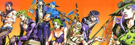 Jjba Official Art, Jojo Official Art, Hirohiko Araki Art, Jojo Pose, Jjba Art, Animes Emo, Jojo Jojo, Arte Ninja, Hirohiko Araki