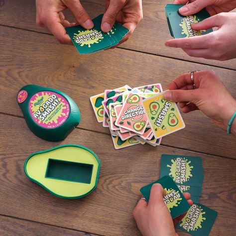 Wild & Wolf -Ridley's Games Avocado Smash Card Game Avocado Storage, Avocado Smash, Party Card Games, Family Card Games, Card Games For Kids, Action Cards, Family Fun Night, Family Cards, Best Stocking Stuffers