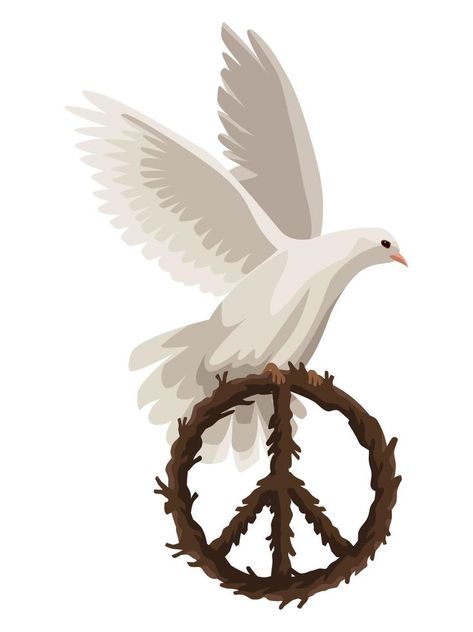 Dove Peace Art, Peace Logo Symbols, Peace Illustration Art, Peace Symbol Art, Peace Sign Images, Dove Graphic, Peace Sign Drawing, Peace Icon, Peace Artwork