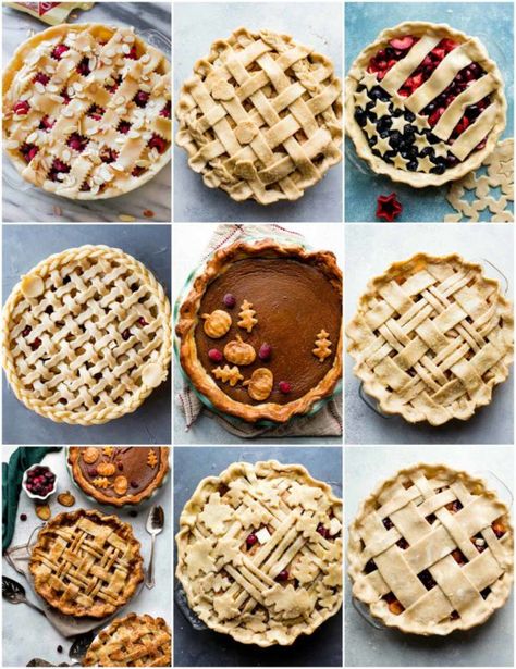 Thanksgiving Pie Crust, Braided Pie Crust, Creative Pie Crust, Pretty Pie Crust, Pumpkin Pie Crust, Pie Crust Art, Beautiful Pie Crusts, Crust Designs, Creative Pies