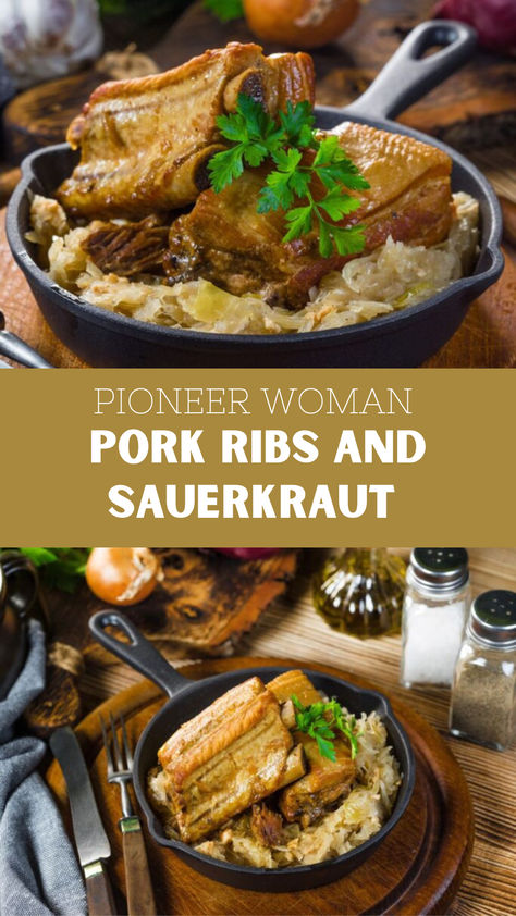 Pioneer Woman Pork Ribs And Sauerkraut Pork Ribs And Sauerkraut Crockpot, Short Ribs And Sauerkraut, Pork Ribs And Sauerkraut Oven, Ribs And Sauerkraut Crockpot, Sauerkraut And Ribs Recipe, Pork And Sauerkraut Crockpot, Spareribs And Sauerkraut Recipe, Pork Ribs And Sauerkraut, Ribs And Sauerkraut