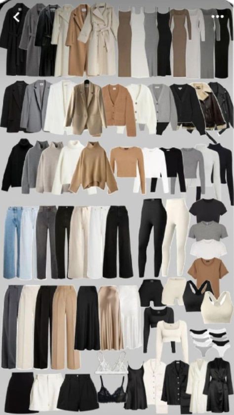 Outfit Inspiration👚👖👠 Minimalist Fashion👗 Style Symphony #mixandmatchmagic💃 #YourEverydayUniform #ElevateYourLook😍 Would you like me to suggest more styles for you? based on a specific style or theme? Outfit Inspirations Minimalist, Warm Tone Outfits, Neutral Fashion Minimalist, Neutral Tone Outfits, Neutral Outfit, Neutral Fashion, Neutral Tones, Minimalist Fashion, Wardrobe Essentials