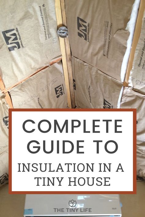 You want to make sure you choose the best insulation for your tiny house, because this is something that you cannot do again. Click or save for everything you need to know about insulating your tiny house! #tinyhouseinsulation #tinyhomeinsulation #insulatingatinyhome #insulation Tiny House Insulation, Tiny House Flooring, Camping Renovations, House Insulation, Cheap Insulation, Diy Tiny House Plans, Tiny House Shipping Container, Insulating A Shed, Cheap Tiny House