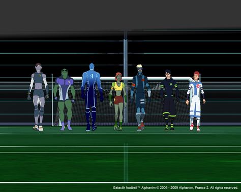 club galactik football Galactic Football, Galactik Football, 2000 Cartoons, Child Hood, Twilight Film, Creation Art, All Star Team, Football Uniform, Creature Artwork