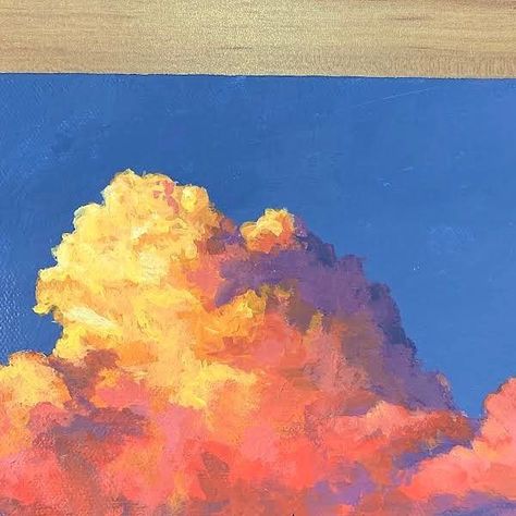 John Rowell Correa 🇵🇭 on Instagram: "Somewhere between heaven and earth 🍂 New YouTube video uploaded! Check it out! 👀 Hope you enjoy it, have a great day! ❤️ #correaart #acrylicpainting" Clouds With Oil Pastels, Colorful Clouds Painting, Heaven Painting, Art Time, Heaven Art, Colorful Clouds, Pastel Sky, Heaven And Earth, Canvas Painting Designs