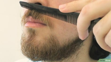 How to Trim a Mustache: 11 Steps (with Pictures) - wikiHow Mustache Diy, Thick Mustaches, Long Mustache, Diy Beard Oil, How To Trim Mustache, Mustache Grooming, Beards And Mustaches, Beard And Mustache Styles, Diy Beard