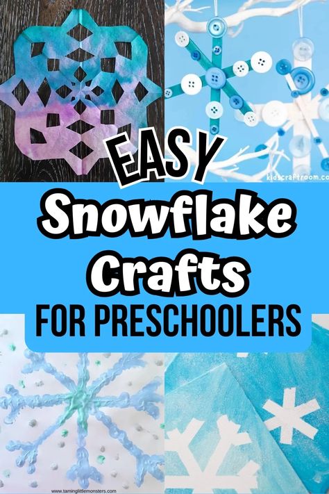 Are you looking for fun winter crafts for kids to do? These easy snowflake crafts for preschoolers encourage young learners to explore their artistic side while learning about winter’s natural wonders. Plus, these projects require only simple materials, making setup and cleanup a breeze. Snowflake For Preschool, Snowflake Arts And Crafts For Kids, Kindergarten Snowflake Art, Snowflake Crafts Preschool, Snowflake Kids Craft, Preschool Snowflake Craft, Snowflake Craft Preschool, Winter Crafts For Preschoolers, Snowflake Crafts For Kids