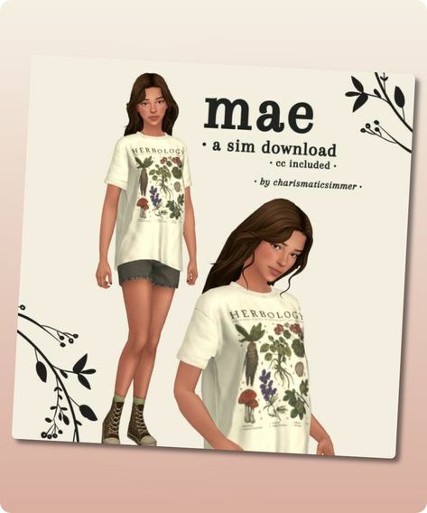 Sims 4 Sim CC: MAE  SIM Download  CC Included  By Charismaticsimmer Sims 4 Cc Download, Model Nails, Diamond Dress, Best Sims, Hair Food, Sims 4 Cc, Sims 4 Custom Content, Super Happy, Body Mods