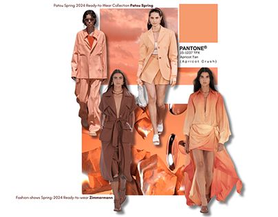 Check out new work on my @Behance profile: "FASHION COLOR TREND - Apricot Crush: The Color of 2024" http://be.net/gallery/187869045/FASHION-COLOR-TREND-Apricot-Crush-The-Color-of-2024 Apricot Crush, Aw 23, Fall Runway, Colour Splash, Runway Outfits, Color Board, Color Trends Fashion, Trend Report, Fashion Color