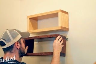 How to Build DIY Floating Shelf With Invisible Hardware : 10 Steps (with Pictures) - Instructables Wood Box Shelves, Diy Floating Shelf, Workshop Shelves, Invisible Shelves, Floating Shelf Hardware, Floating Tv Shelf, Cubby Shelves, Square Shelf, Shelf Hardware