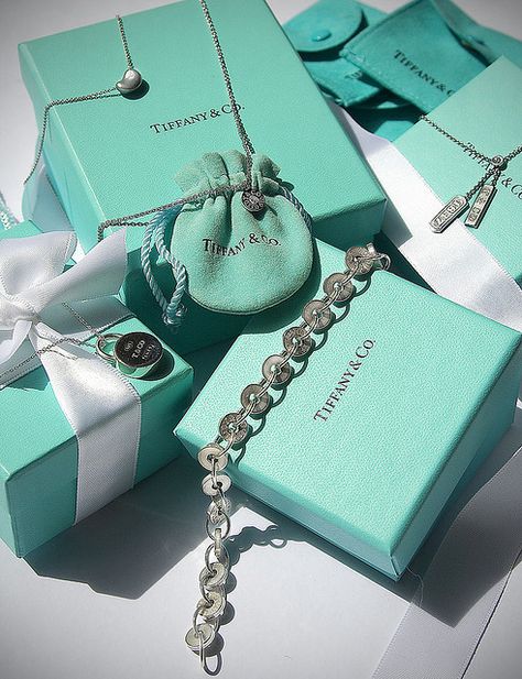 Tiffany & Co. by hem sytangco, via Flickr Tiffanys Jewelry, Jewelry Tiffany, 5 Dollars, Return To Tiffany, Tiffany Jewelry, Blue Box, Tiffany And Co, Kinds Of Shoes, Fancy Pants