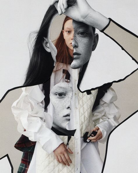 Collage Magazine, Collage Photography, Lev Livet, Collage Kunst, Collage Making, Fashion Collage, Fashion Portfolio, Collage Design, Creative Portraits