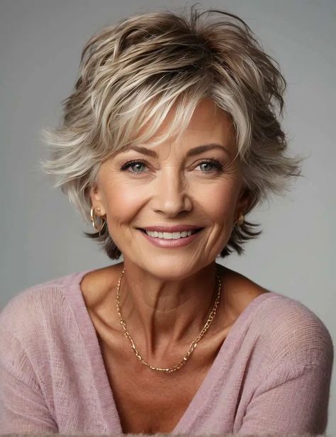 Chic Short Haircuts, Shaggy Short Hair, Short Shag Hairstyles, Messy Short Hair, Edgy Short Hair, Short Choppy Hair, Haircuts For Medium Hair, Penteado Cabelo Curto, Short Hair Haircuts