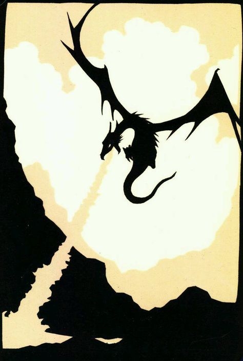 Dragon Wyvern Silhouette, Dragon Breathing Fire Drawing, Dragon Breathing Fire, Dragon Breathing, Dragon Inspiration, Simple Dragon, Dragon Breath, Tattoo Dragon, Dragon Silhouette