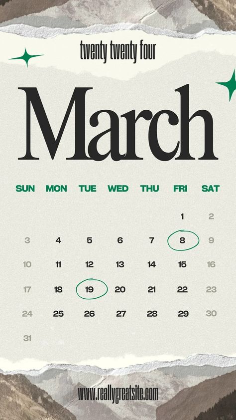 Templates Calendar March 2024, Calendar Instagram Story, Calendar Minimalist, Calendar March, Minimalist Calendar, Font Combos, Create Your Story, Templates Free Design, Professional Fonts