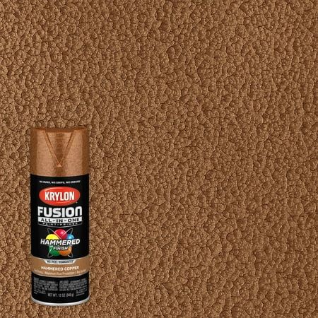 A premium product that bonds to difficult surfaces such as plastics and ready-to-assemble furniture without sanding or priming. This product provides maximum rust protection for all outdoor projects. Size: 12 Oz..  Color: Brown. Copper Spray Paint, Garage Door Makeover, Copper Paint, Metallic Spray Paint, Paint Matching, Mineral Spirits, Paint Primer, Hammered Copper, Military Discounts