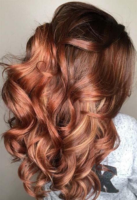 Capricorn Hair, Auburn Copper Hair, Auburn Hair Dye, Auburn Hair Color Ideas, Balayage Hair Lob, Deep Auburn Hair, Light Auburn Hair Color, Auburn Hair Balayage, Balayage Hair Morenas