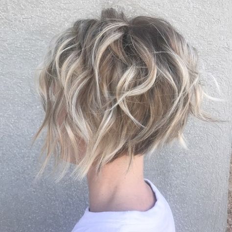 Feathered A-Line Bob Straight Layered Haircuts Short, A Line Bob Thick Hair Short, "bixie" Haircut 2023, Shaggy Bob For Fine Hair 2023, Shaggy Bobs For Fine Hair, Short Choppy Haircuts Messy Pixie, Choppy Bob Haircuts For Fine Hair, Bixby Haircut, Asymmetric Hair