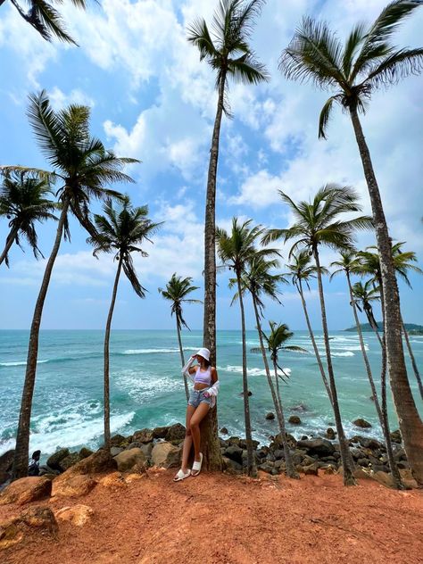 Climb Coconut Tree Hill for panoramic views of Mirissa Beach and the surrounding coastline. It's a must-do for any visitor to this charming town. #srilankatourism #travelsrilankawithus #travelsrilanka #summervacation #wintervacation #srilanka #DiscoverSriLanka #VisitSriLanka #ExploreSriLanka #srilankatravel #greenholiday #TravelGoals #tailormadetours Sri Lanka Photo Ideas, Sri Lanka Travel Photography, Sri Lanka Aesthetic, Mirissa Beach, Mirissa Sri Lanka, Sri Lanka Photography, Thailand Pictures, Sri Lanka Beach, Australia Pictures