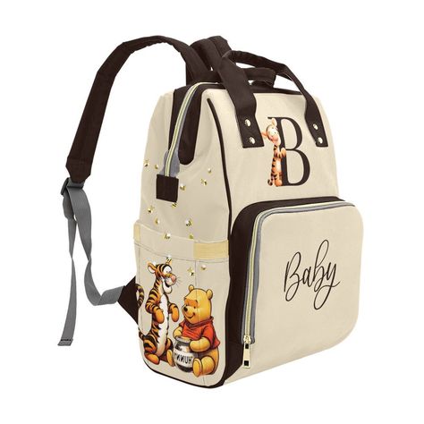 🎒 Get ready to roar with the Tigger Monogram Classic Diaper Bag Backpack! 🐯👶🏼 Perfect for stylish moms on-the-go, this personalized bag is now available for only $80.00. 💰 Don't miss out on this purr-fect deal! 😻 #DiaperBag #Backpack #Personalized #Tigger #Disney #MomLife #BabyEssentials #MustHave #Fashion #Sale Shop Now https://tjtoddles.com/products/tigger-monogram-classic-diaper-bag-backpack Pooh Decor, Toddler Diaper Bag, Disney Diaper Bag, Cute Diaper Bags, Tigger Disney, Pooh Winnie, Disney Baby Shower, Designer Diaper Bag, Custom Baby Gifts