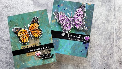 Mix and Match Butterflies, Simon Says Stamp Card Kit {creative chick} Stamp Card, Simon Says Stamp Blog, Butterfly Stamp, Spring Projects, Beautiful Handmade Cards, Butterfly Cards, Card Kits, Fun Fold Cards, Simon Says