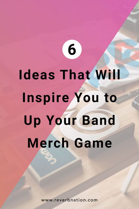 6 Ideas that will Inspire You to Get Creative with Your Band's Merchandise Music Merchandise Ideas, Diy Band Merch, Creative Merchandise Ideas, Musician Merch, Band Marketing, Cool Merch Ideas, Band Merch Ideas, Merchandise Ideas, Music Marketing