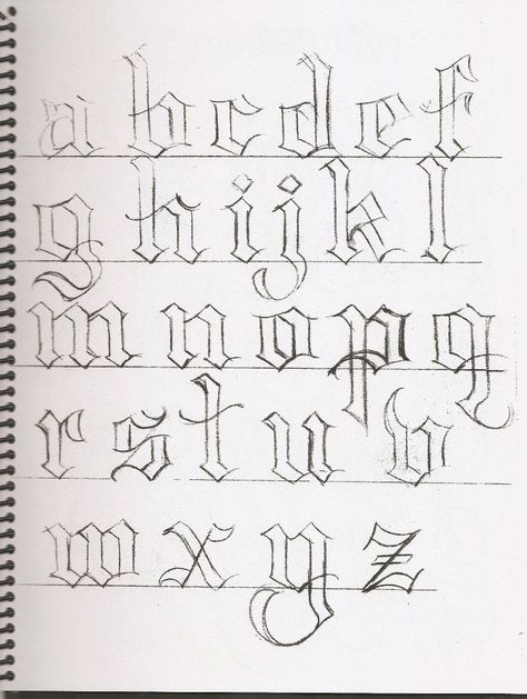 Cool Handwriting Fonts Alphabet, Font Ideas Alphabet Handwriting, Chicana Lettering Alphabet, Cool Lettering Fonts Alphabet Graffiti, Graffiti Style Letters, Old Alphabet Letters, Abc In Different Fonts, Mexican Graffiti Letters, Different Writing Styles Letters