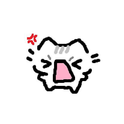 Basiileaf Cat Drawing, Cute Icon Stickers, Cute Angry Cat Drawing, Derpy Cat Doodle, Angry Cat Doodle, Basiilleaf Cat Drawing, Cat Thumbs Up, Silly Cat Drawing Doodles, Drawn Cat Pfp