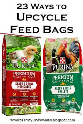 Chicken Feed Bag Totes, Upcycled Feed Bag Projects, Feed Sack Bags How To Make, Repurposed Feed Bags Ideas, Upcycle Feed Bags, Upcycle Dog Food Bags, Bags Made From Feed Bags, Recycle Feed Bags, Recycled Feed Bags