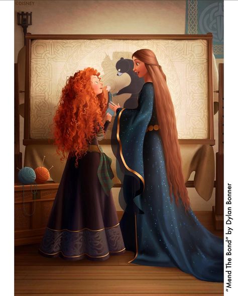 Merida Fanart, Dylan Bonner, Brave Wallpaper, Brave Movie, Plot Holes, Princess Merida, Disney Brave, Merida Brave, Images Disney