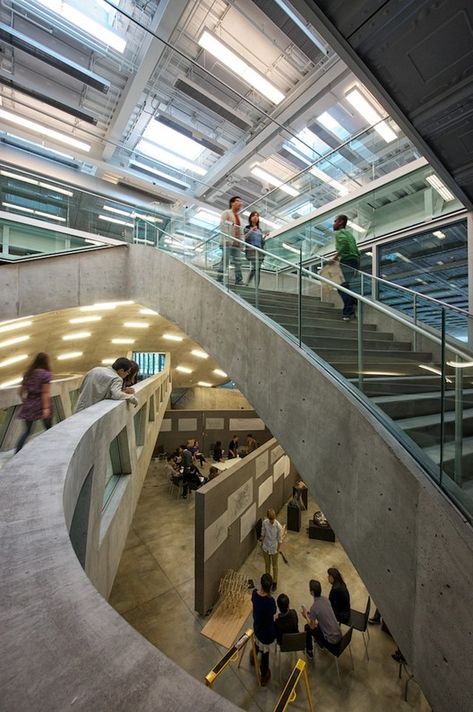 Milstein Hall at Cornell University,© Matthew Carbone Milstein Hall, Architect Student, Architect Logo, Campus Design, Student Photo, Rem Koolhaas, Lectures Hall, Arch Interior, School Campus