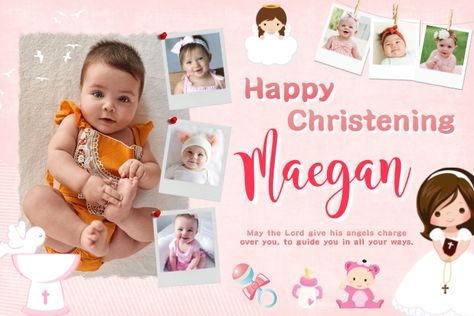 55,400+ Free Templates for 'Pink christening banner' Christening Banner, Tarpaulin Design, Banner Sample, Baptism Banner, Kindle Book Cover, Christian World, Etsy Banner, Blog Header, Facebook Event