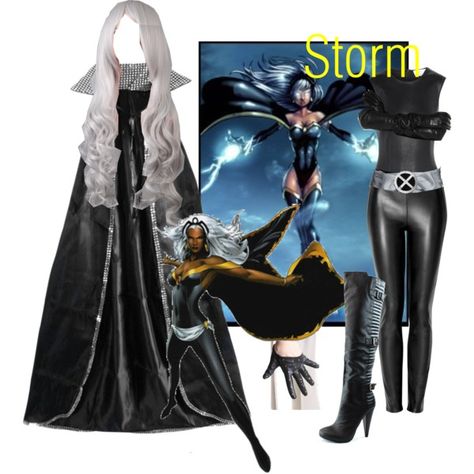 Storm Costume Ideas, Storm Halloween Costume, Comicon Costume, Storm Costume, Storm Cosplay, Comic Book Costumes, X Men Costumes, Halloween Costumes Plus Size, Eve Costume