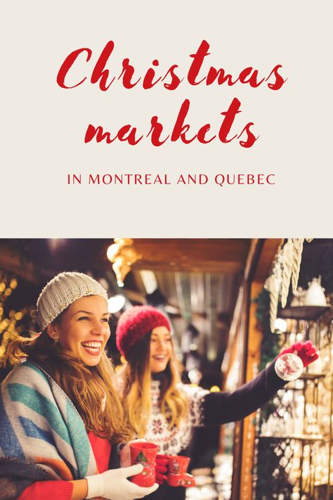 Here's the list of Christmas markets (and dates) in Montreal, Quebec City, Sherbrooke, Laval, Terrebonne, Sutton, Baie-St-Paul, Longueuil and throughout the province. It's the perfect place to find a unique gift to spoil your favorite people. Christmas In Montreal Canada, Montreal Canada Christmas, Montreal At Christmas, Montreal Christmas Market, Montreal Christmas, Quebec City Christmas, Canada Christmas, City Christmas, Christmas Destinations