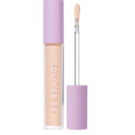 A Hydrating, Non-Comedogenic Concealer That Glides On Like A Serum And Has Medium-Buildable Coverage To Instantly Cover Dark Circles, Redness, And Blemishes And Is Safe For Sensitive Skin. Color: 4.0 Dtla - Light With Medium Cool Undertones New In Box Pet Free Smoke Free House Tower 28 Concealer, Preppy Makeup Products, Tower 28 Beauty, Cover Dark Circles, Serum Concealer, Preppy Makeup, Tower 28, Dream Makeup, Xmas Wishlist