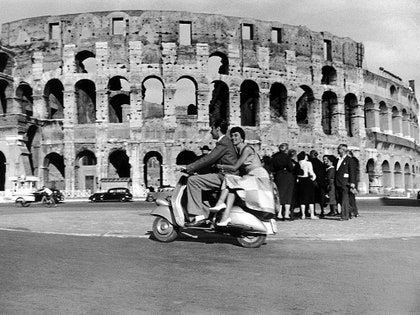 #TBT: Italy, Then and Now - Condé Nast Traveler Italy History, Vespa Vintage, Italy Vintage, Italian Beauty, Roman Holiday, Italy Aesthetic, Vintage Italy, Foto Vintage, Triumph Motorcycles