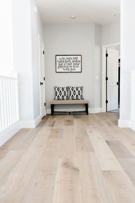 Wood Floor Colors, Oak Wood Flooring, Oak Wood Floors, Light Wood Floors, Floor Remodel, White Oak Floors, Floor Colors, House Flooring, Wood Flooring