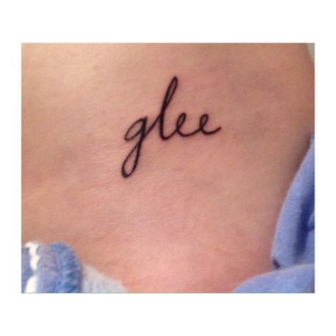 Glee ❤️ Manifesting Tattoos, Glee Tattoo Ideas, Glee Tattoo, Apple Rose Pastry, Apple Roses, About Tattoo, Art Tattoos, Tattoo Inspo, Glee