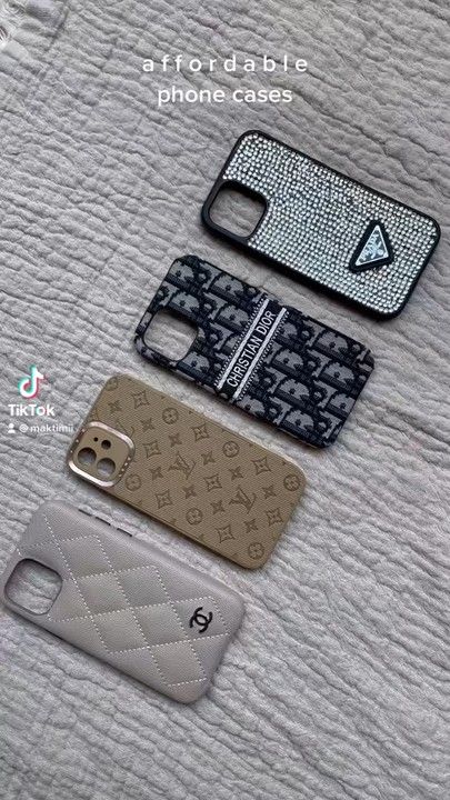 Affordable phone cases, dior, chanel, lv, Louis Vuitton, prada #dhgate #LTKsalealert #LTKunder100 #LTKunder50 Carcase Iphone, Προϊόντα Apple, Chanel Iphone Case, Luxury Iphone Cases, Branded Phone Cases, Accessoires Iphone, Produk Apple, Stylish Iphone Cases, Girly Phone Cases