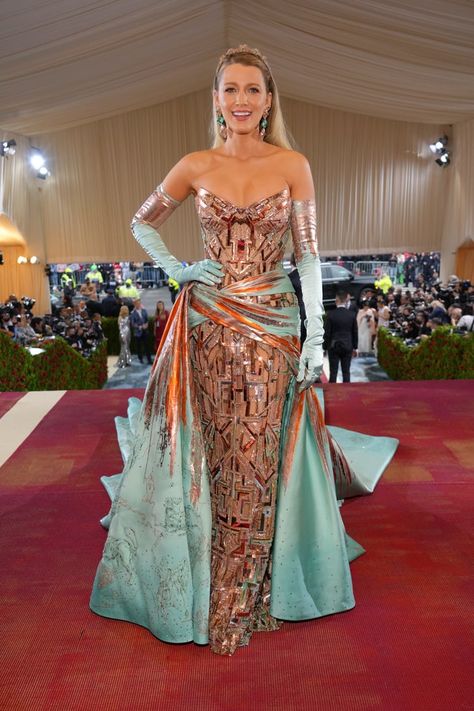 Blake Lively Met Gala, Best Met Gala Looks, Blake Lively Style, Met Gala Outfits, Met Gala Dresses, Gala Outfit, Gala Fashion, Met Gala Red Carpet, Teyana Taylor