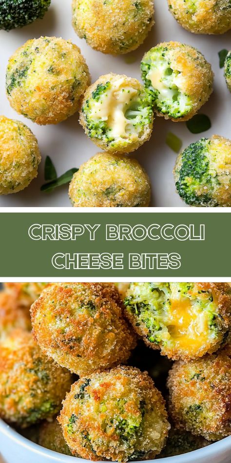 Ingredients:  1 ½ cups finely chopped broccoli, cooked 1 cup shredded cheddar cheese ½ cup panko bread crumbs ¼ cup grated Parmesan cheese 2 large eggs, beaten 2 tablespoons all-purpose flour 1 clove garlic, minced Salt and pepper to taste ½ teaspoon paprika 1 tablespoon olive oil (for brushing or frying) Broccoli Bread, Broccoli Cooked, Broccoli Cheese Bites, Crispy Broccoli, Simple Ingredient Recipes, Bread Crumbs Recipe, Chopped Broccoli, Healthy Dinner Options, Vegetable Snacks