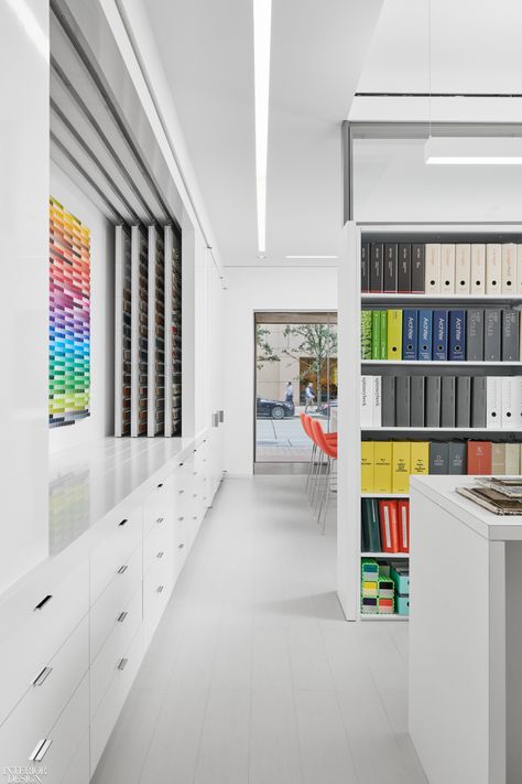 Material Library Design Interiors, Materials Library Interior Design, Interior Design Materials Library, Material Library Design, Lab Design Interior, Laboratory Design Interior, Interior Design Library, Lab Interior Design, School Interior Design